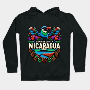 Straight Outta Nicaragua Hoodie